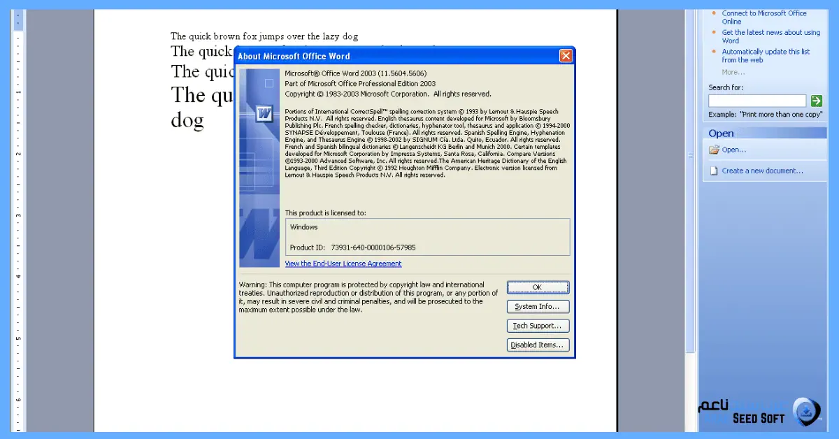 office 2003
