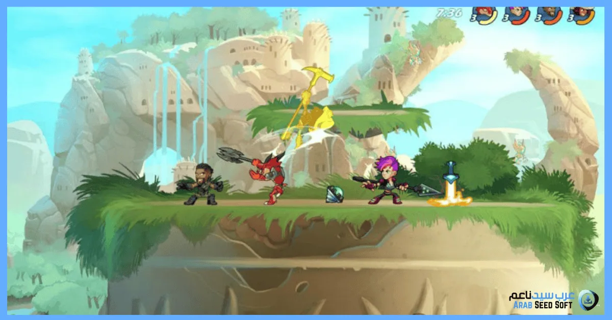 تحميل لعبة brawlhalla للكمبيوتر