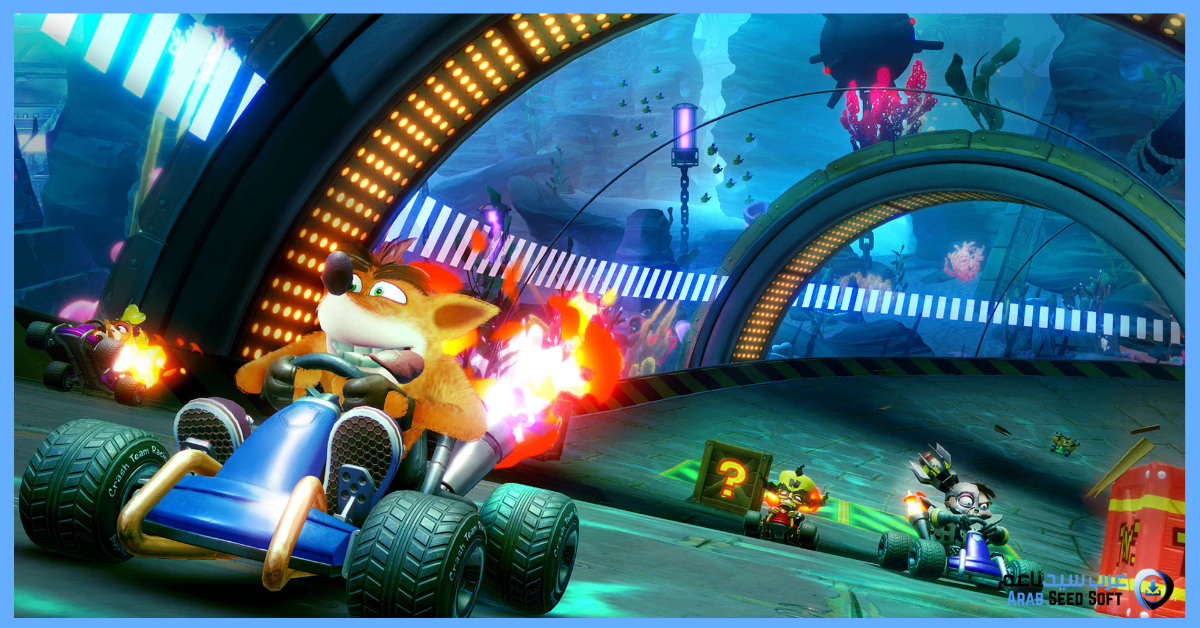 تحميل لعبة crash team racing nitro fueled للكمبيوتر