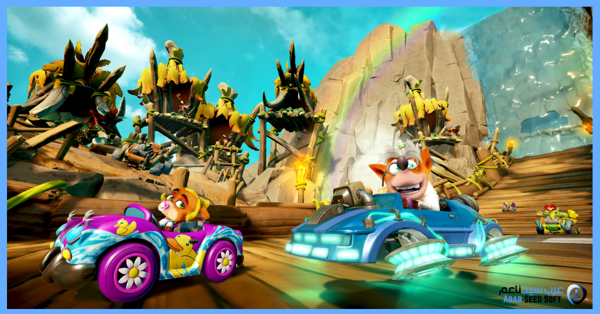 تحميل لعبة crash team racing nitro fueled للكمبيوتر
