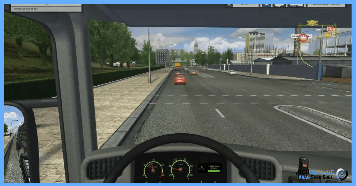 تحميل لعبة euro truck simulator 1 للكمبيوتر